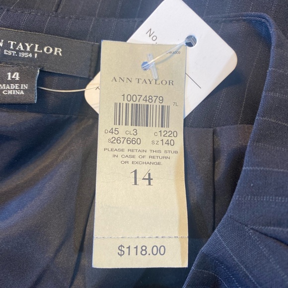 Ann Taylor Black Pencil Skirt - Picture 5 of 6